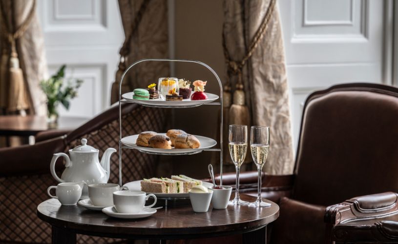 Afternoon tea at Bailbrook House Hotel